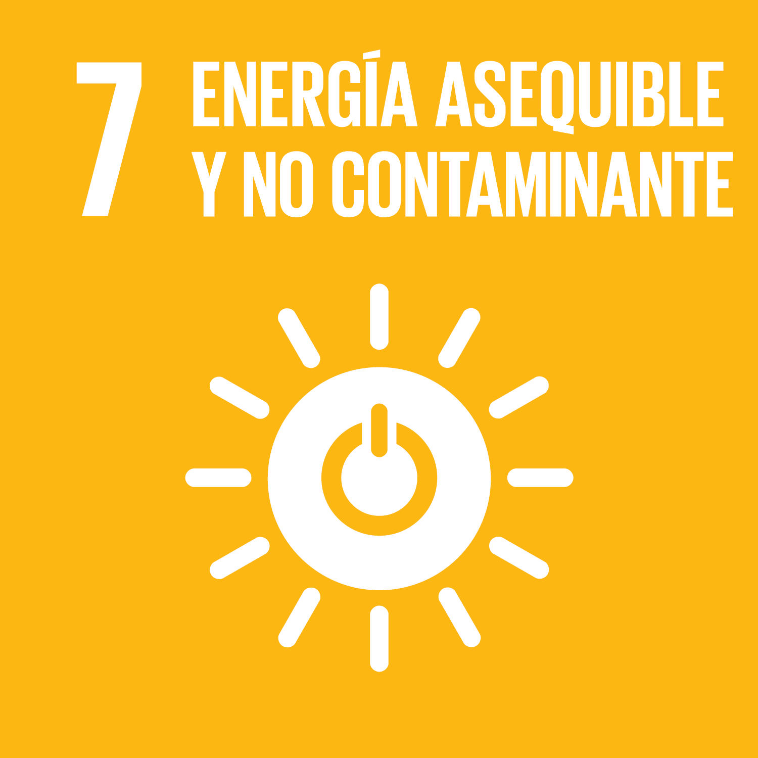 ODS 7 — Energía asequible y no contaminante